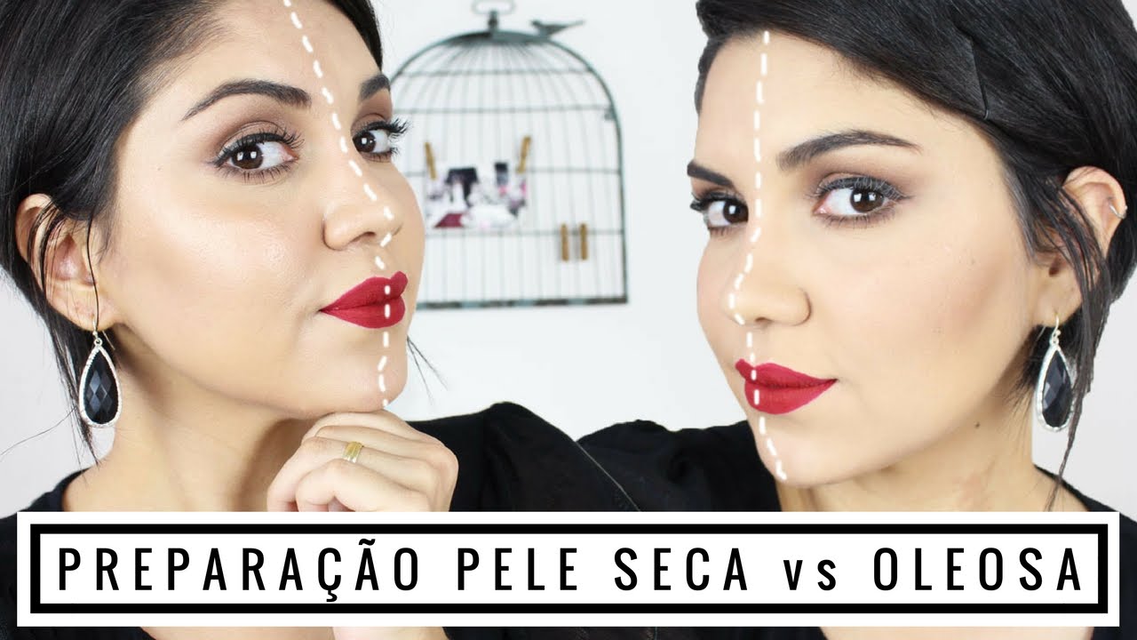 Preparação de Pele Meio a Meio | Pele Seca vs Oleosa