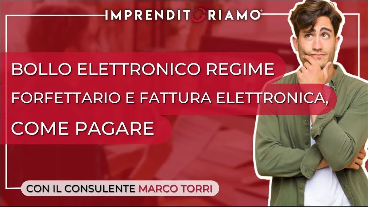 Come pagare il bollo sulle fatture elettroniche 2024