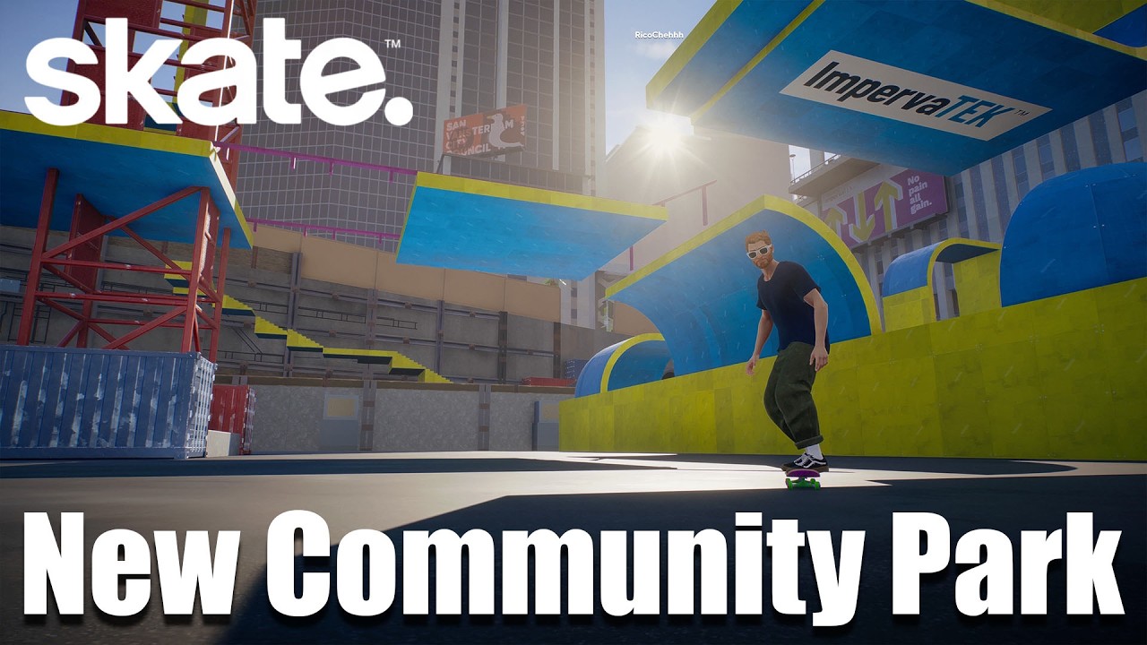 New Community Park | Hedgemont - Skate. (Skate 4)