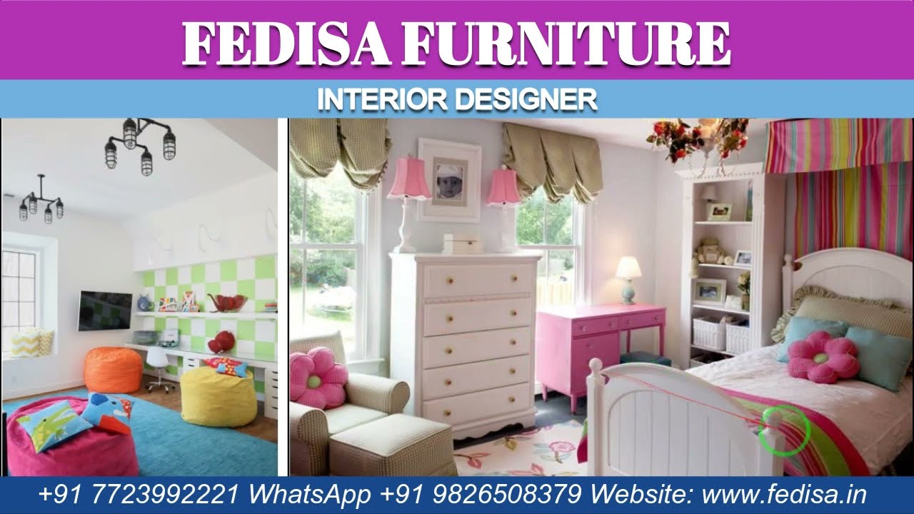 Children's Bedroom Lingerie Dresser Bedroom Interior Design In Low Budget White Computer Table