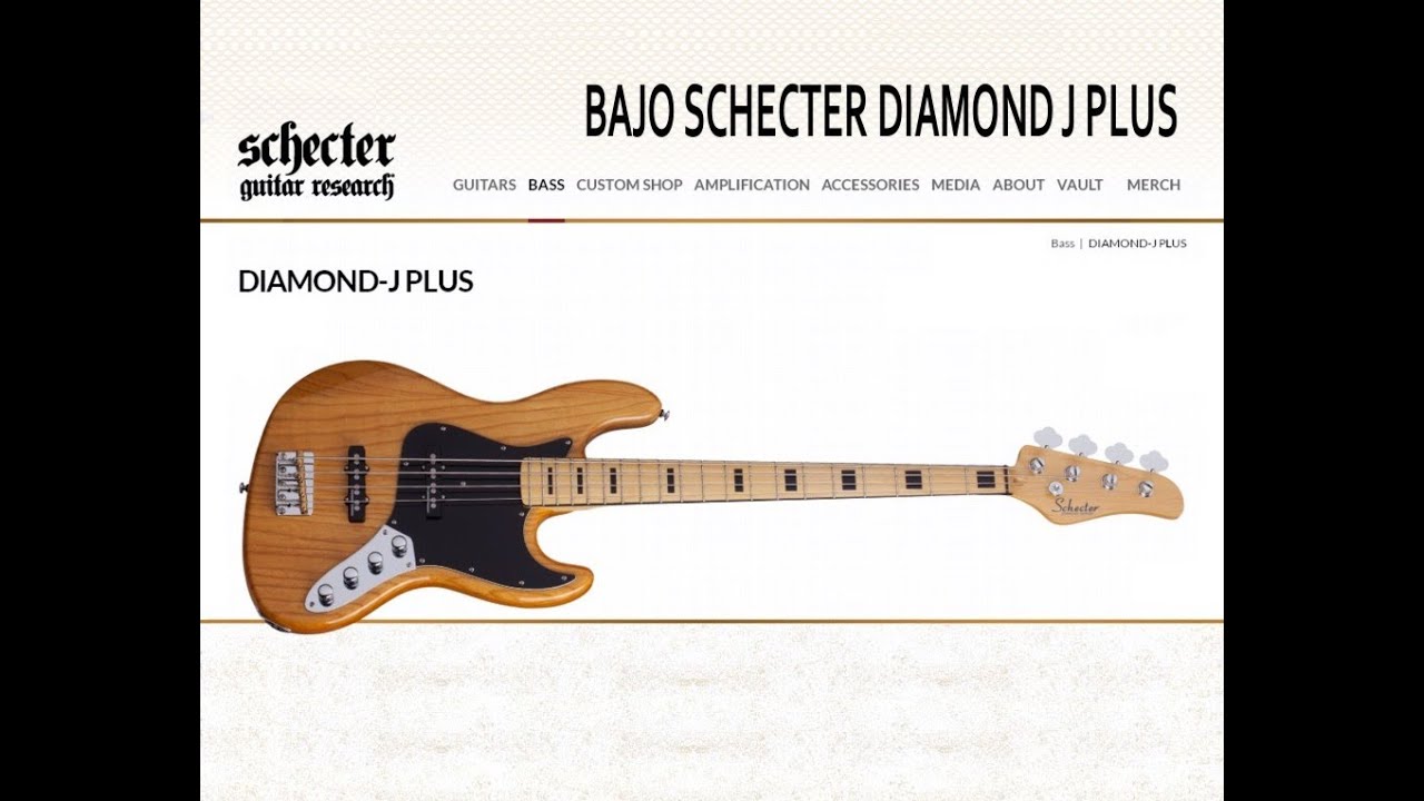 Schecter Diamond-J Plus - Informe de Miguel Lops