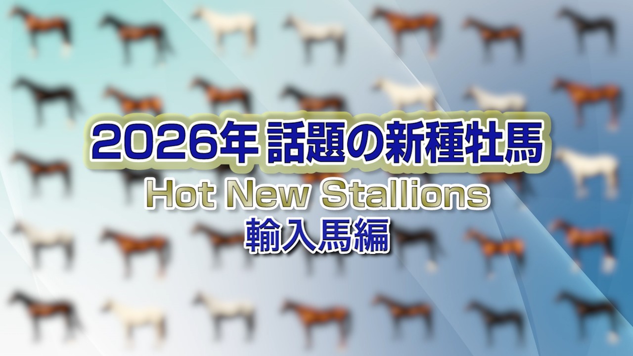 2026　新種牡馬紹介（輸入馬編） | JRA公式