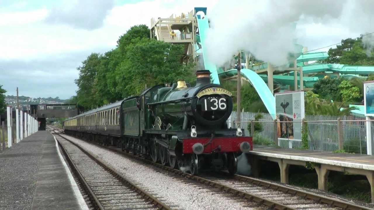 4936 Kinlet Hall on the Dartmouth Steam Railway