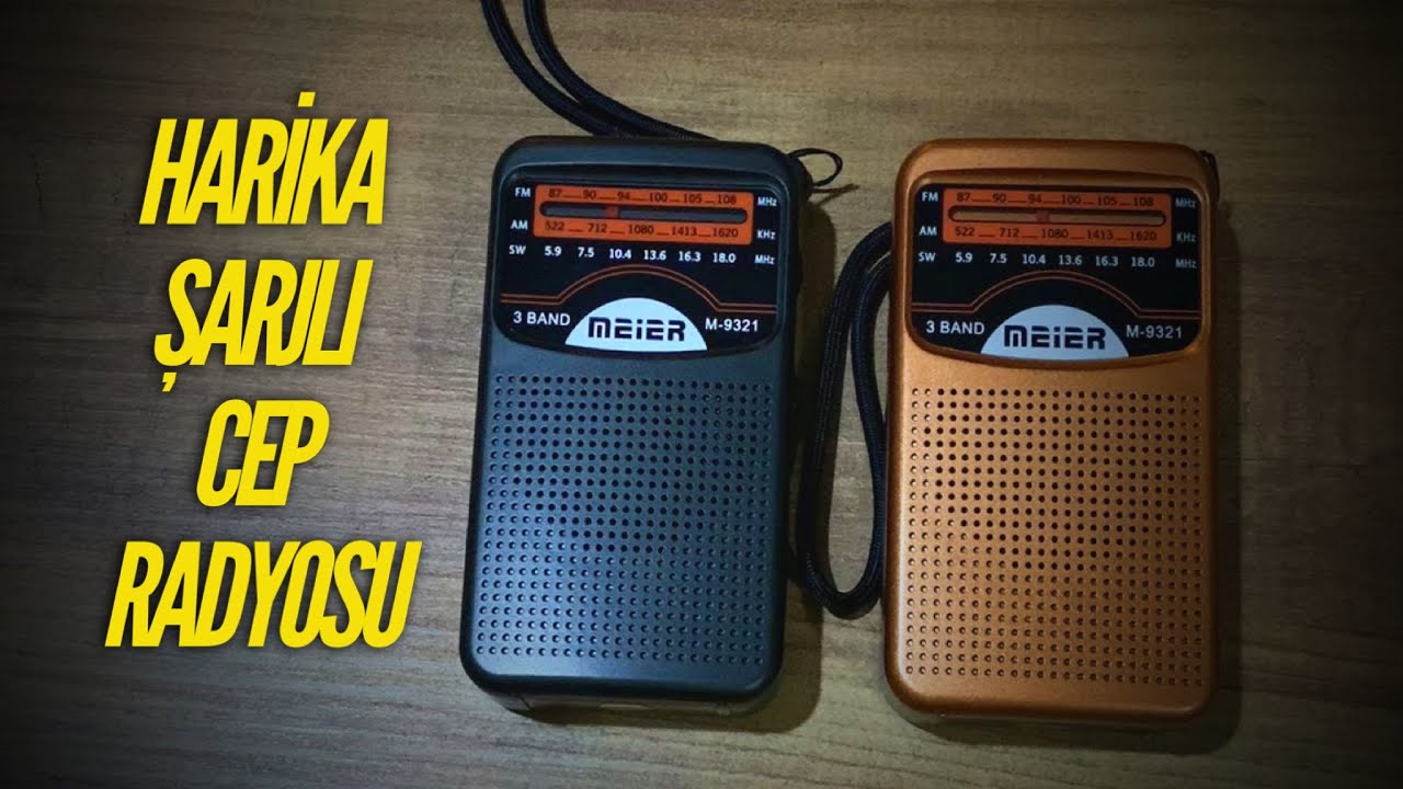 Meier M-9321 Şarjlı Fm Am Sw 3 Bandlı Cep Radyosu El Radyosu #radyo #trending #trendingshorts