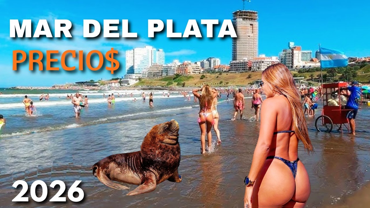 MAR DEL PLATA 🇦🇷 | 💰 Precios Marzo 2026 | Comida, Transporte, Excursiones y más ✅