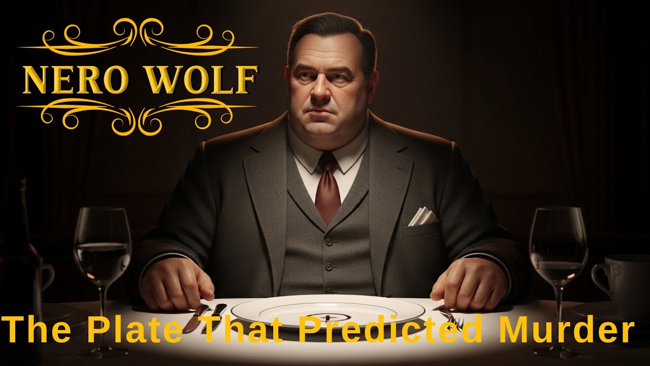 Nero Wolfe and the Plate That Predicted Murder