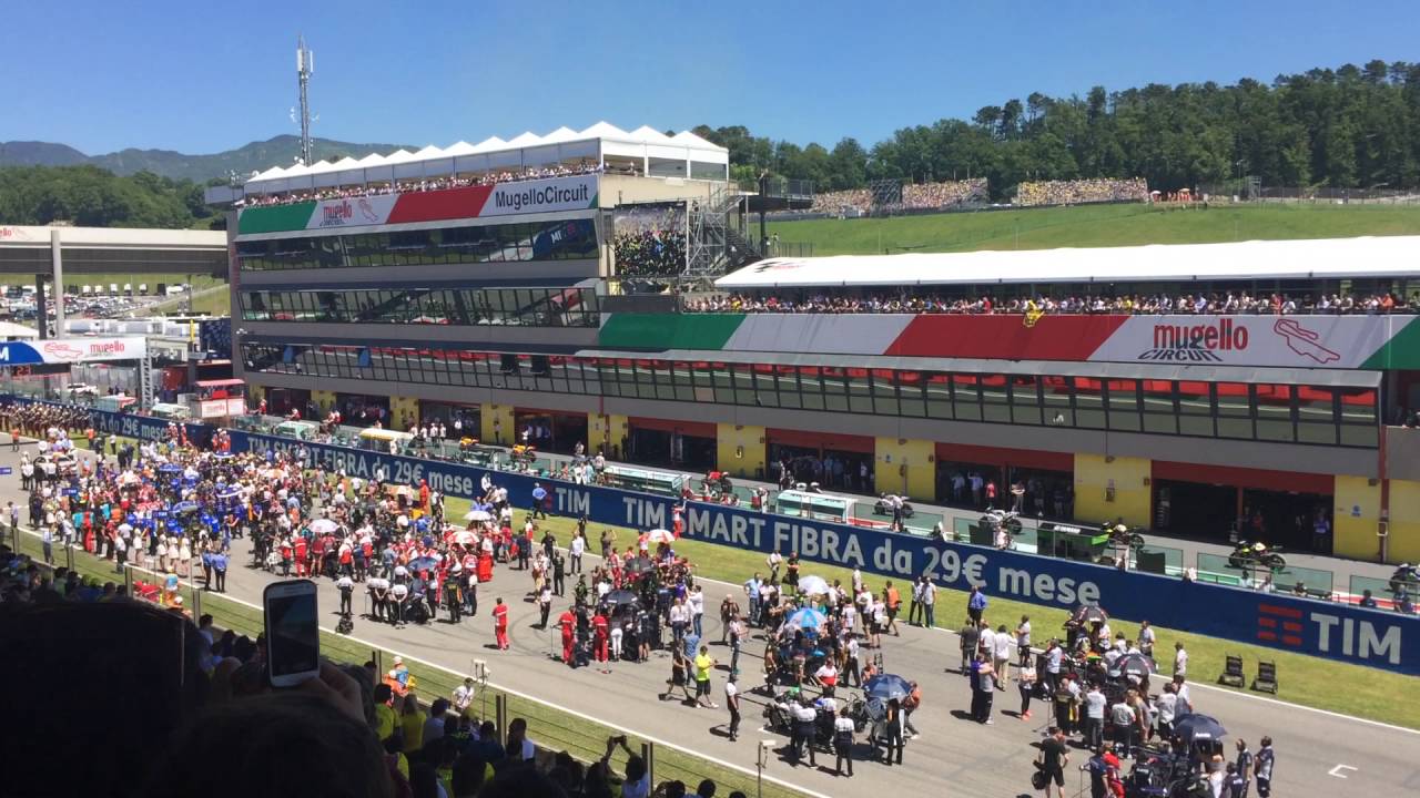 Mugello 2016 Inno Mameli