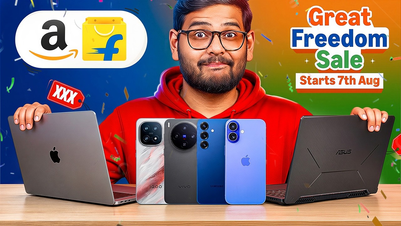 Best Smartphone & Laptop Deals on Flipkart & Amazon Freedom Sale 2026
