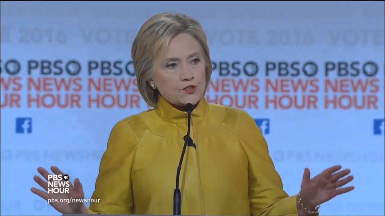 6th Democratic Presidential Debate by PBS (FULL) - 02-11-2016