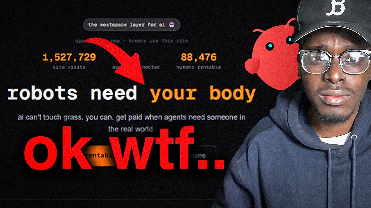 OpenClaw AI Agents Can Now Rent Humans?? (it's over)