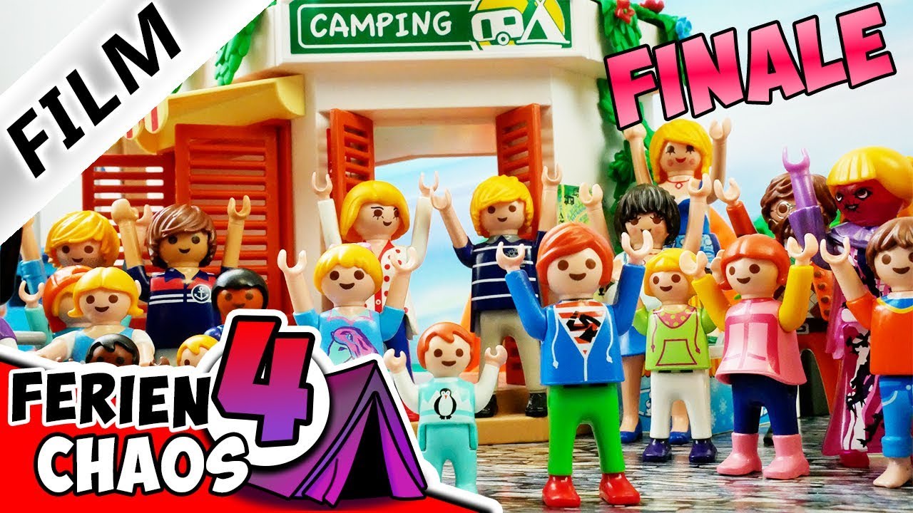 Playmobil Film Deutsch GANZ PLAYMOBIL CITY BESUCHT FAMILIE VOGEL AUF CAMPING-PLATZ! Ferienchaos 4