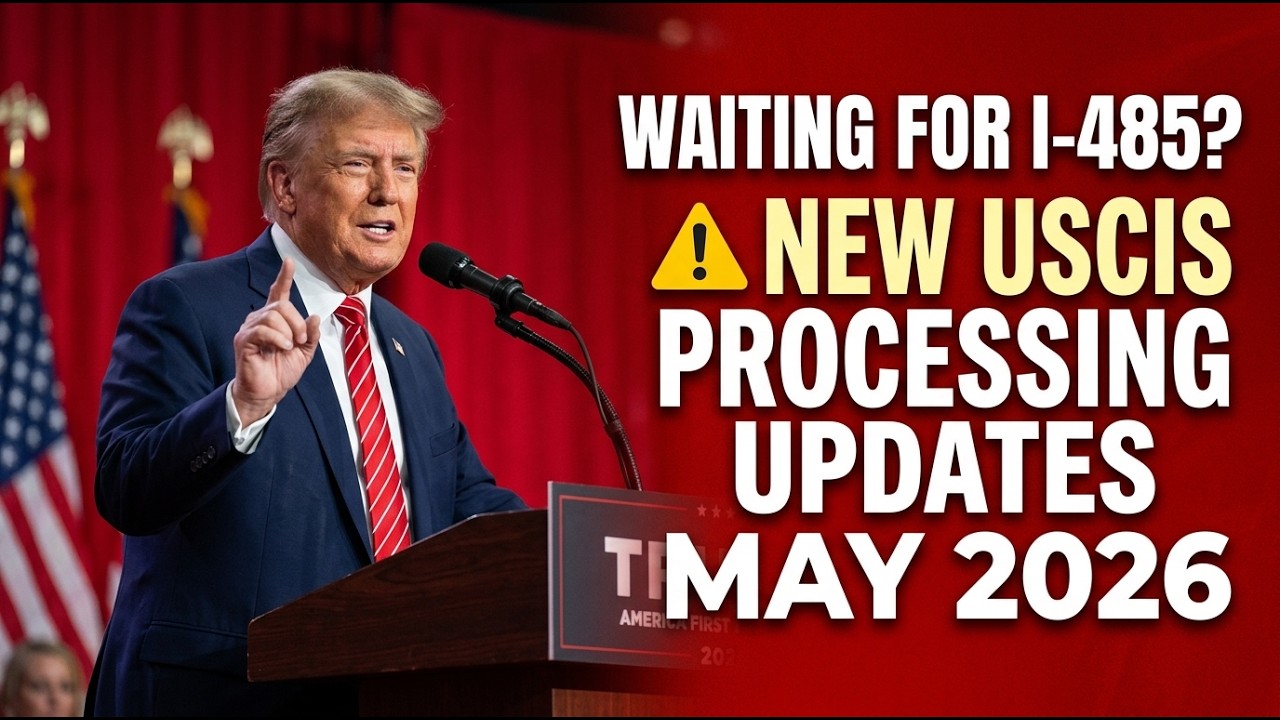 USCIS Just Changed the I 485 Process in May 2026|visaradar360|