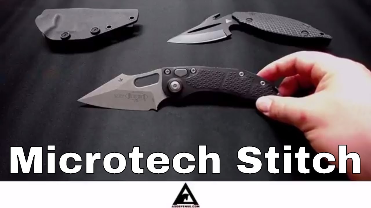 Microtech Stitch Automatic Knife Kick Ass Apocalyptic 169-10AP