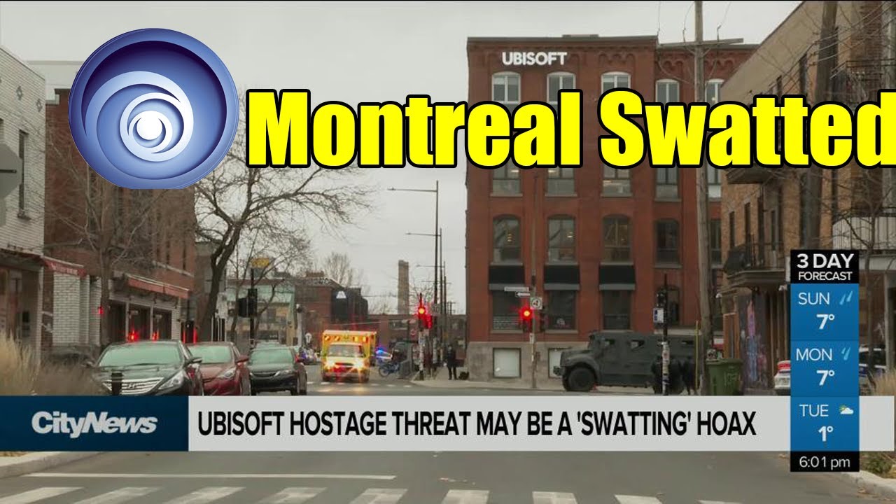 Ubisoft Montreal Offices Were Swatted