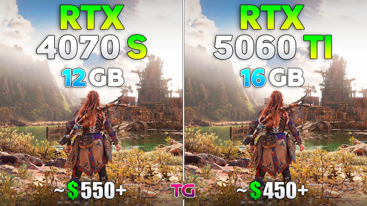 RTX 5060 Ti vs RTX 4070 SUPER - Test in 10 Games