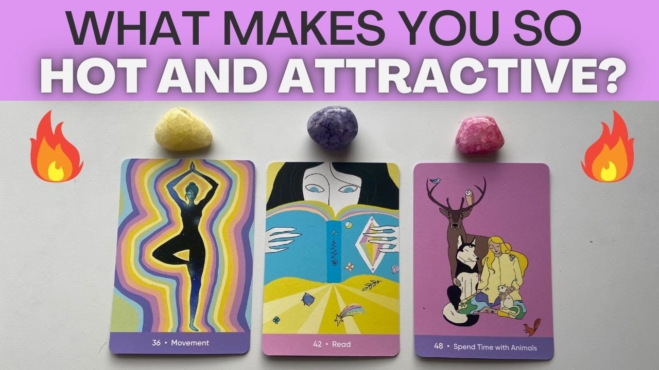 😍 What makes you so HOT and ATTRACTIVE? 😍 Pick-a-card tarot reading