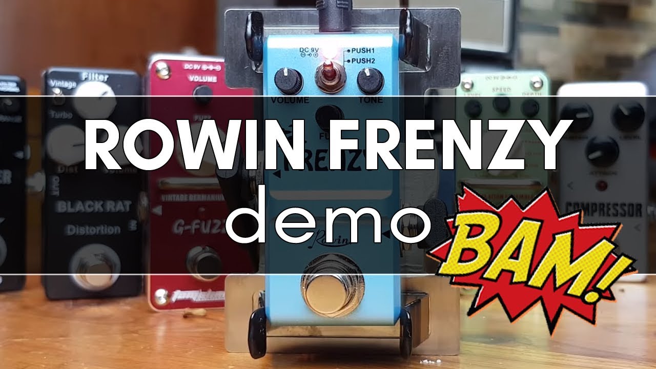 Rowin Frenzy Guitar Sound Demo