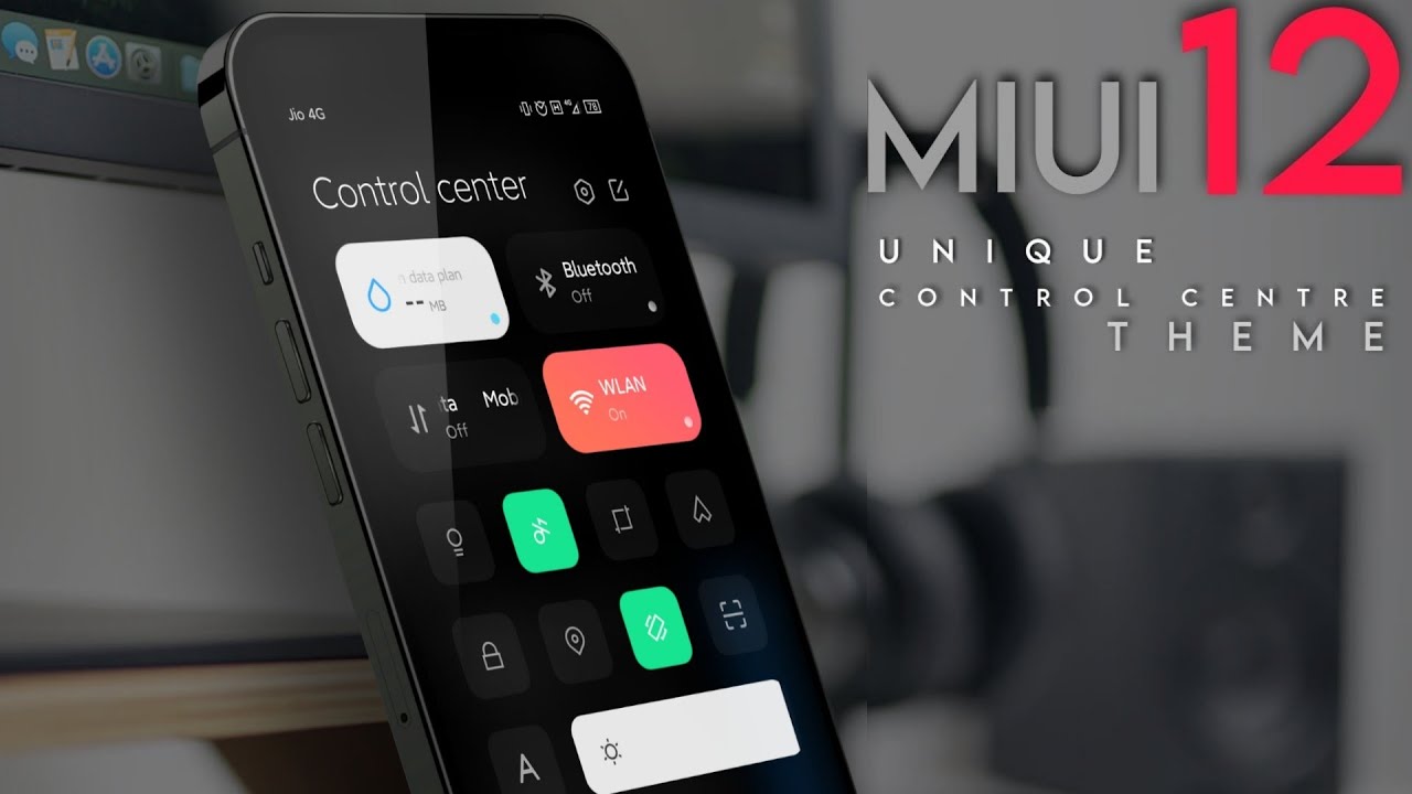 Best Control Center Theme for Miui 12 with Super Lockscreen 😍