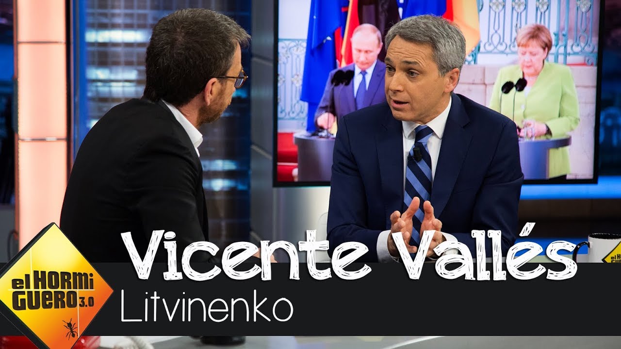 Vicente Vallés relata la dura historia de Litvinenko - El Hormiguero 3.0