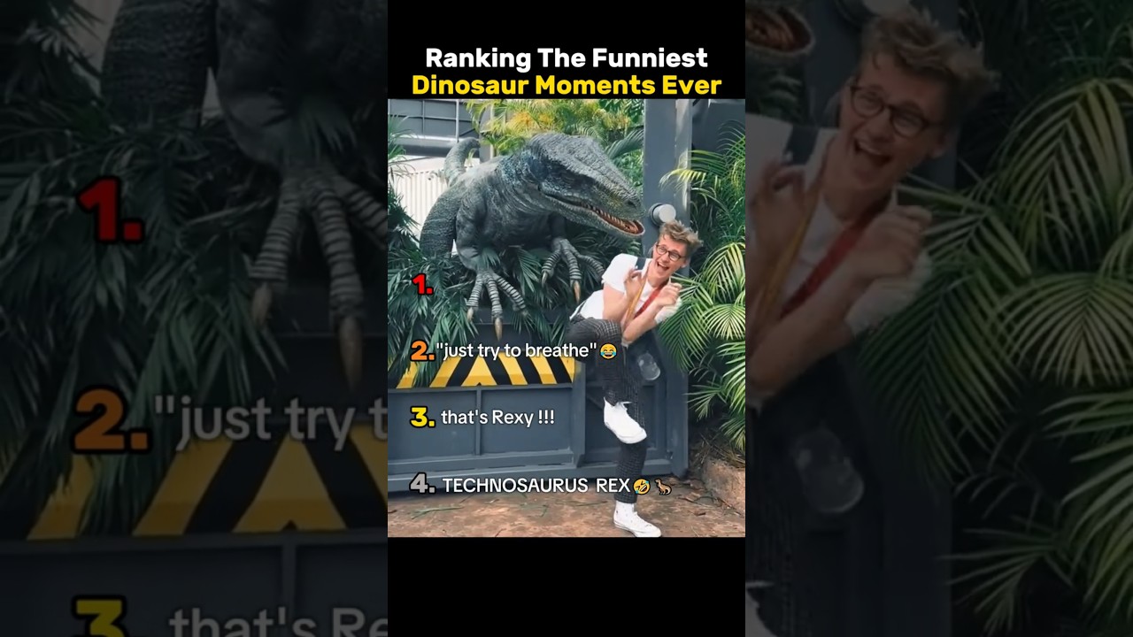 Ranking the Funniest Dinosaur Moments Ever🦖😂 #funny