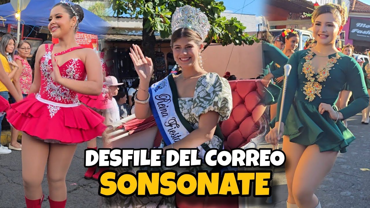 Lo mejor del DESFILE DEL CORREO DE SONSONATE 2025 🎊
