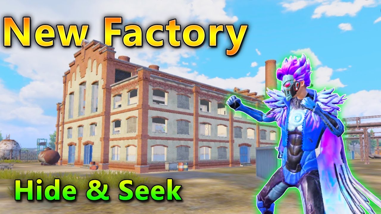 PUBG Mobile Hide and Seek in New Factory | PUBG Funny Custom