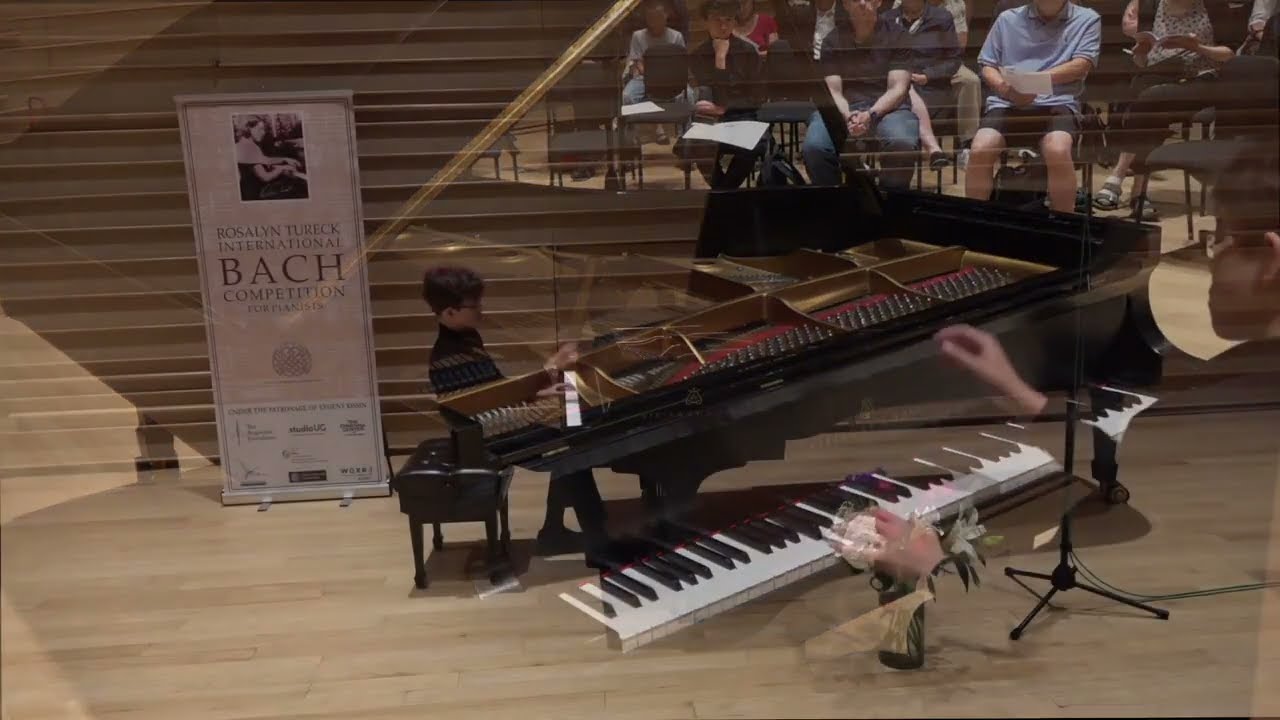 J.S. Bach Toccata in C minor BWV 911-  JOHN SAMUELL - Tureck International Bach Competition 2025