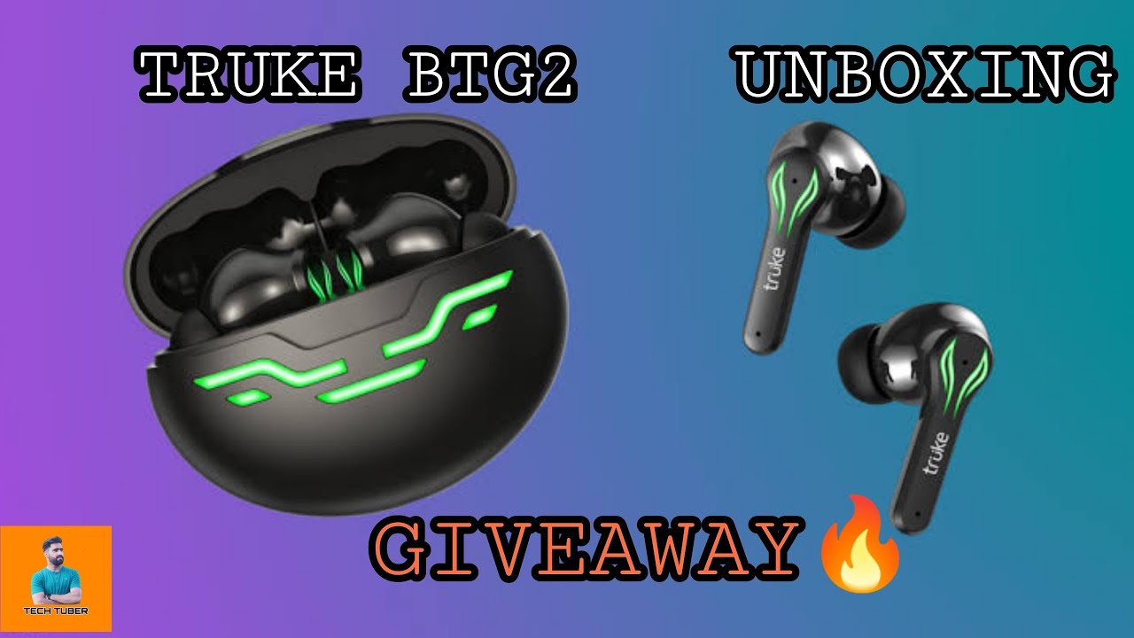 TRUKE BTG2 GAMING EARBUDS UNBOXING AND GIVEAWAY🔥 BEST GAMING TWS FOR 1599?