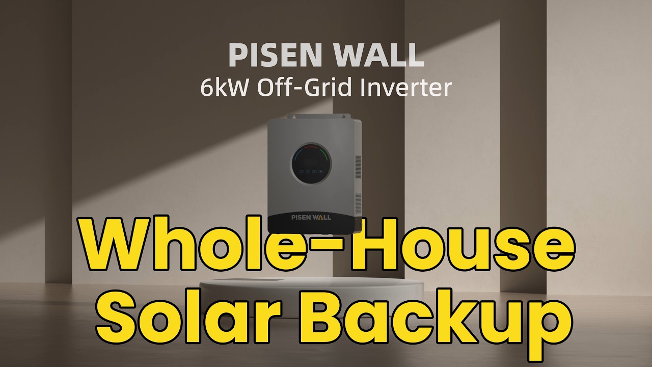 Pisen Energy |  6kW Off-Grid Inverter  Smart Home Energy Solution