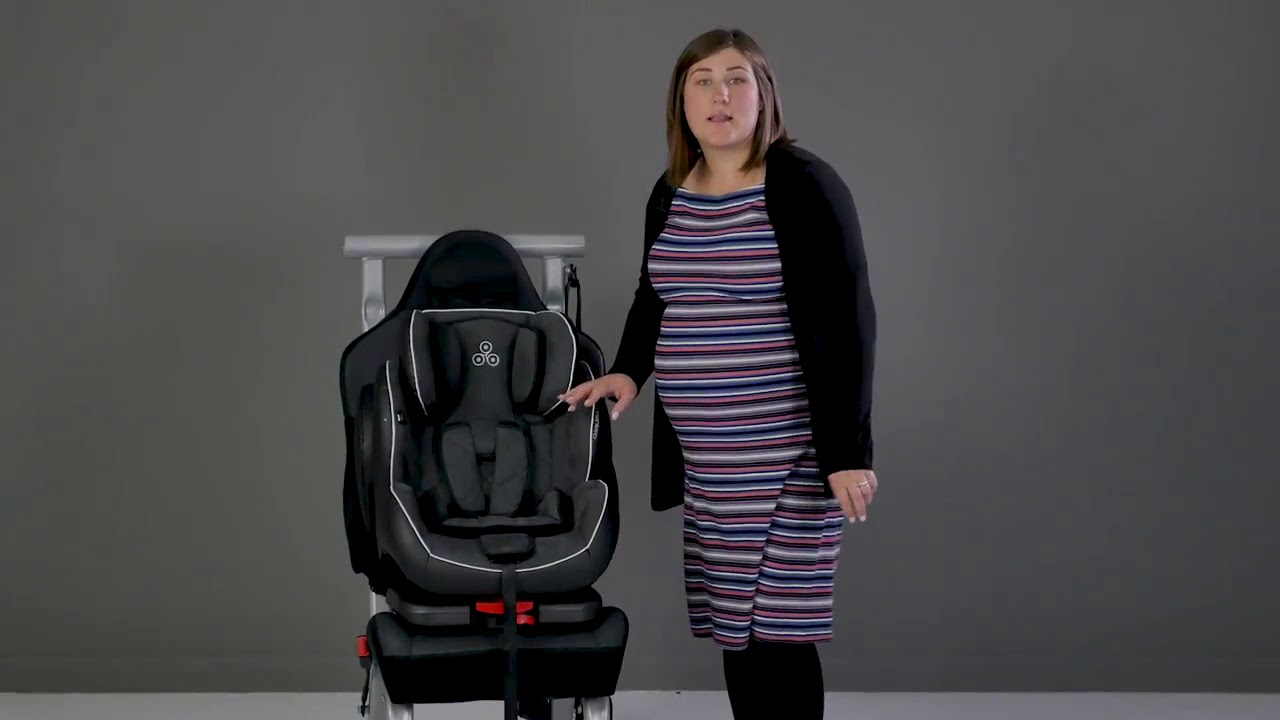 Ickle Bubba Solar Group 1/2/3 Car Seat with ISOFIX Base – Black