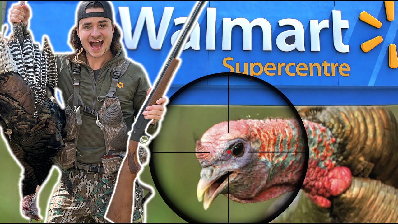 Cheapest Walmart Turkey Hunting Challenge! (EPIC)