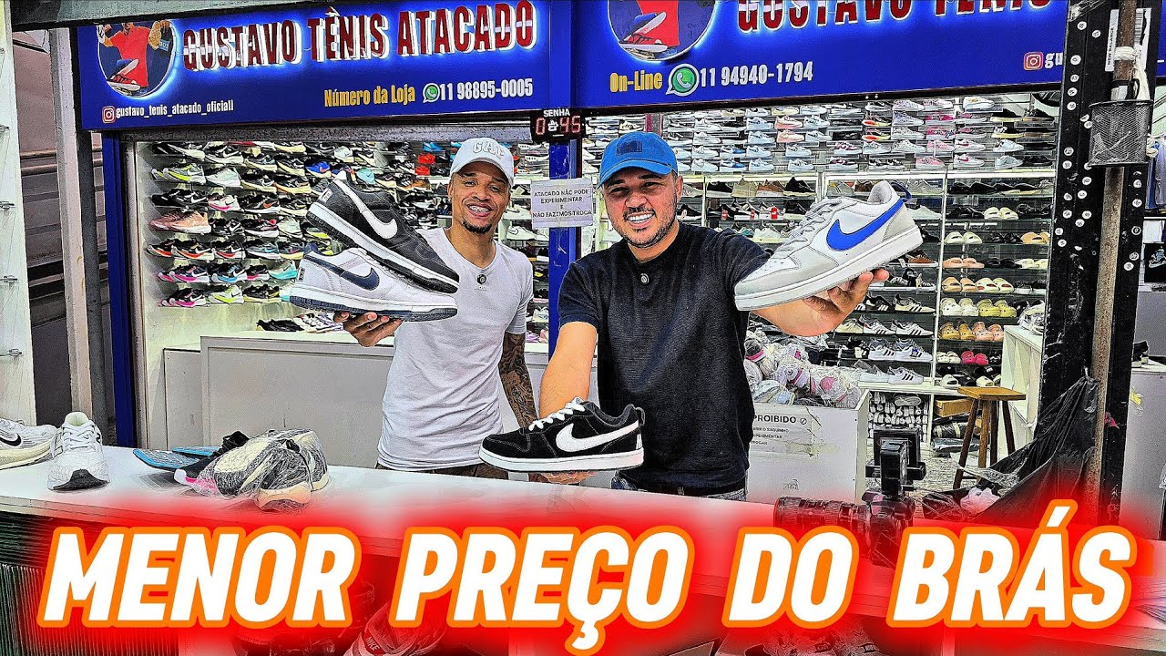 Achamos o Fabricante  de CAL&Ccedil;ADOOS Mais Barato do Br&aacute;s! T&ecirc;nis Atacado a Partir de R$35!