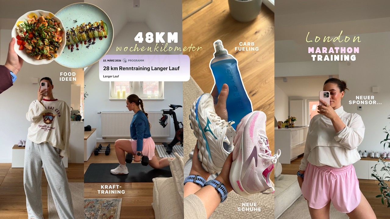 London Marathon Training Woche 10 | Neue Laufschuhe, Updates der letzten Wochen & 28km Long Run
