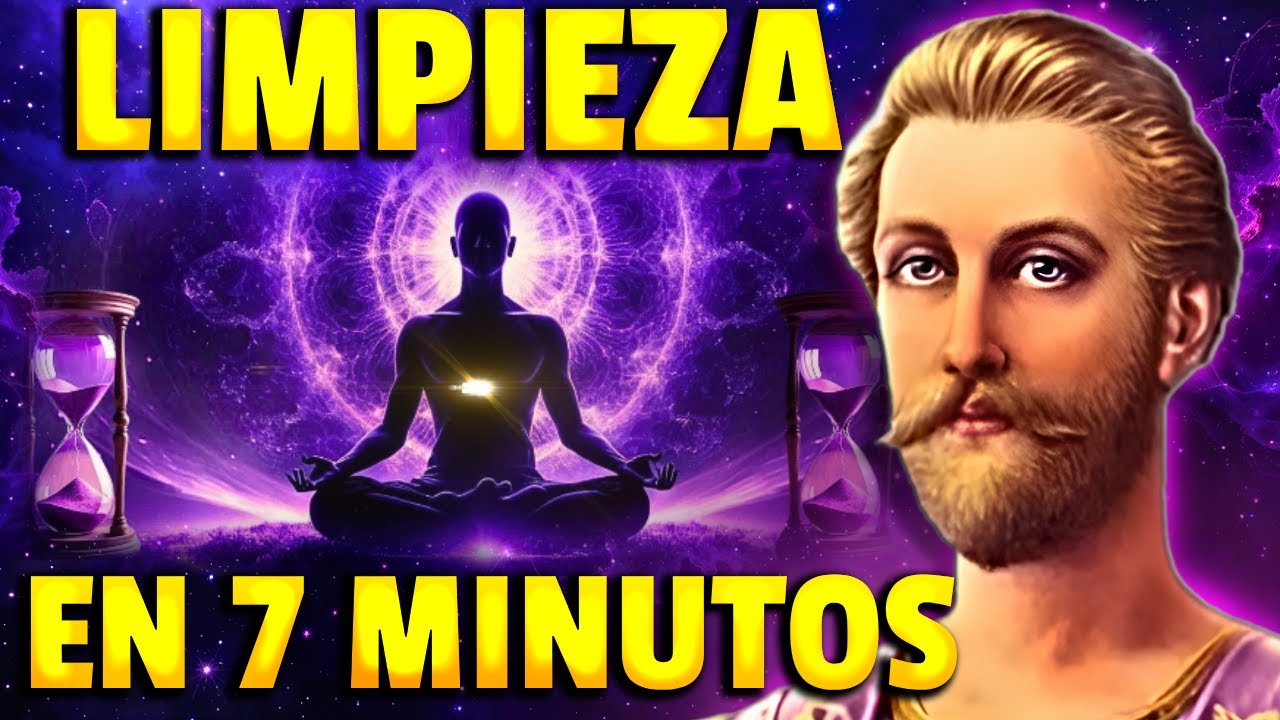 Limpieza Profunda con la Llama Violeta de Saint Germain: Transformación Energética en 7 Minutos