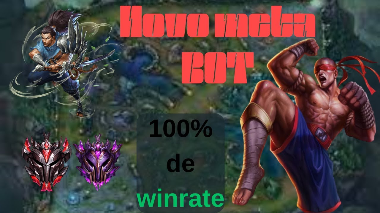 🔥 Lee Sin SUPORTE + Yasuo ADC = CAOS NA BOT LANE! | League of Legends Duo Insano