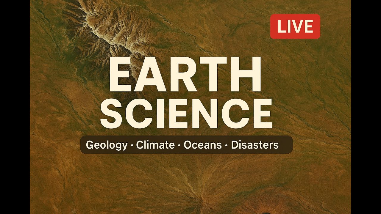 Live on Twitch | Tsunami Q&A: Geology, Geomorphology, Ocean Science