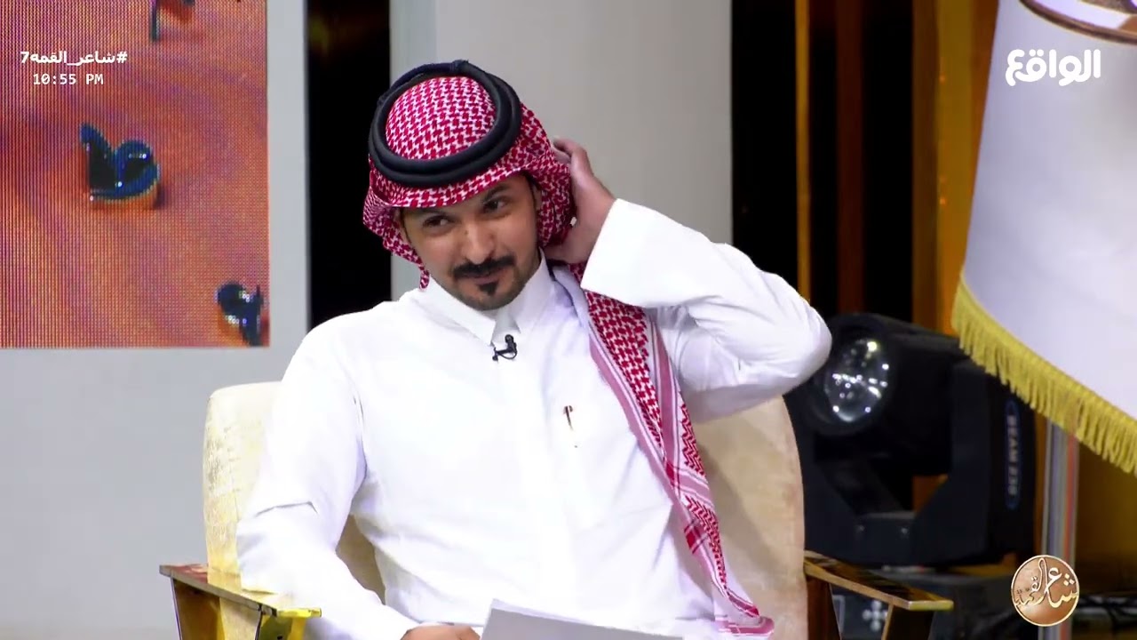 البارحة غابوا الأصحاب والبدر غاب | مشاركة الشاعر مالك بن ماشع الحربي #شاعر_القمه7