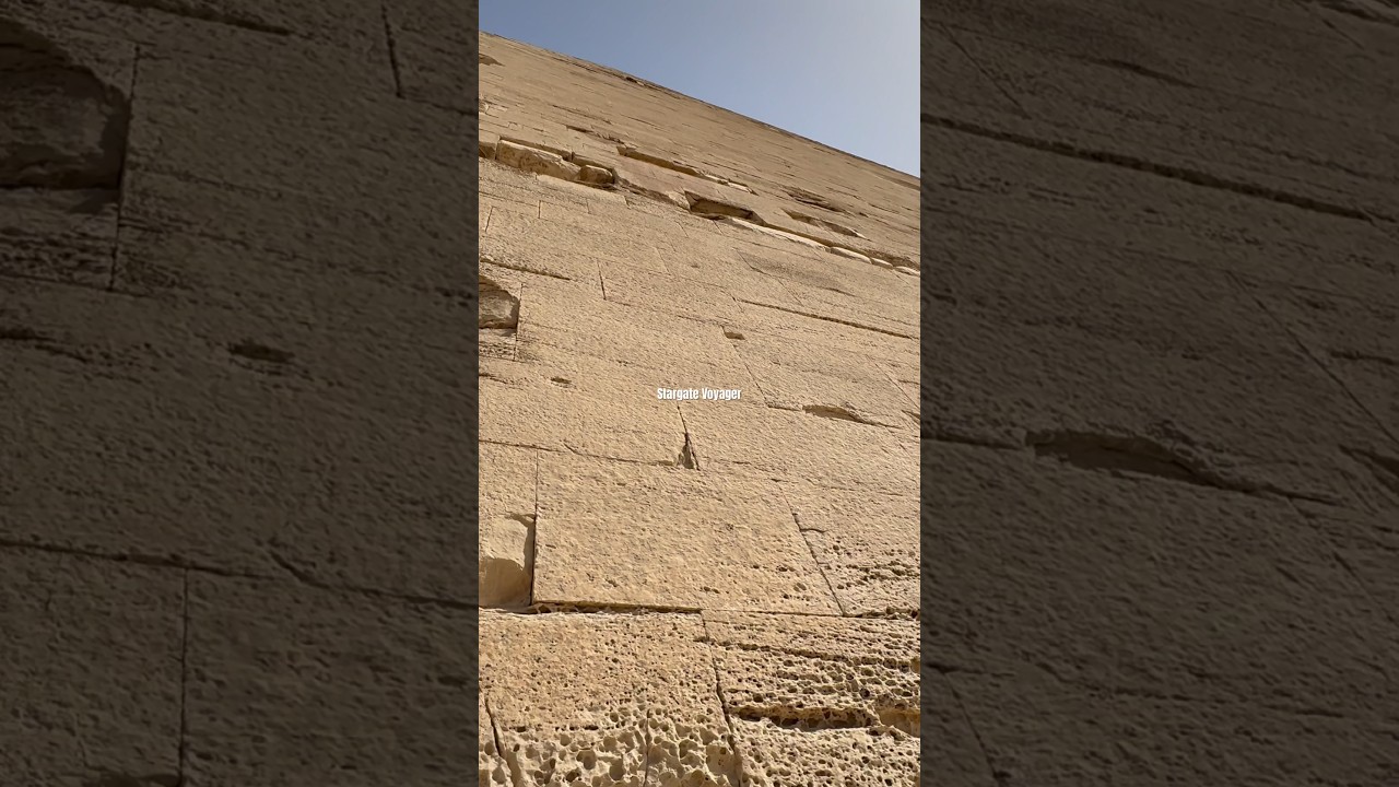 What if I told you the &ldquo;Bent Pyramid&rdquo; was perfectly engineered? #shorts #egypt