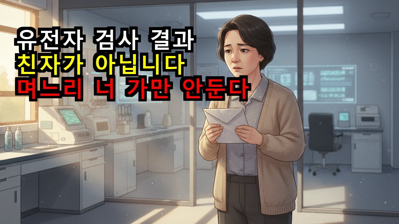 불륜남 아이 친자식이라 속이고  결혼한 며느리, 5년 치 인건비까지 싹 다 청구했습니다