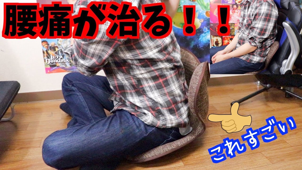 腰痛が治るクッションがガチで凄すぎた