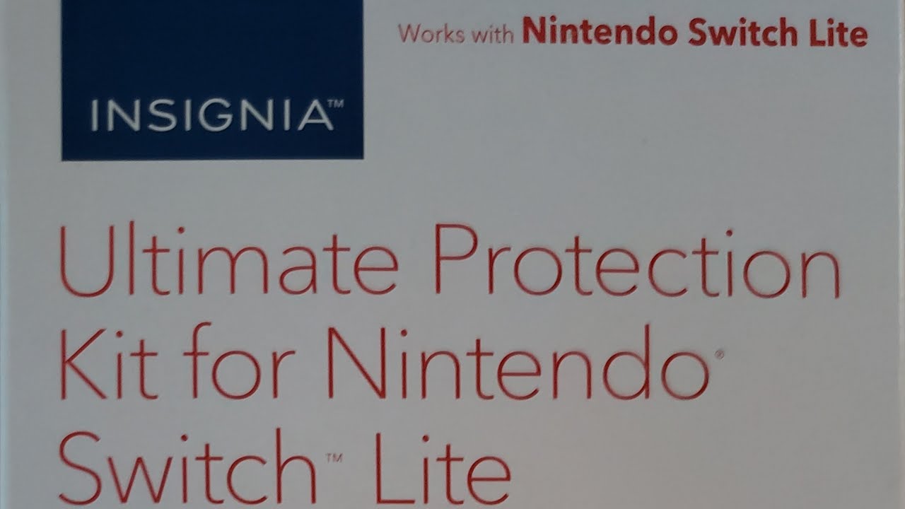Insignia Ultimate Protection Kit Nintendo Switch Lite