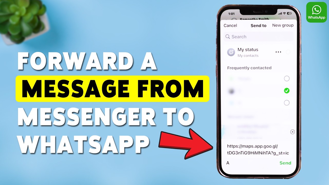 How To Forward A Message From Messenger To WhatsApp | Share Messenger Chats In WhatsApp 2026