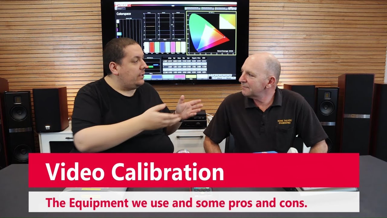 Home Theatre Video Calibration. The equipment we use and some pro's and con's.
