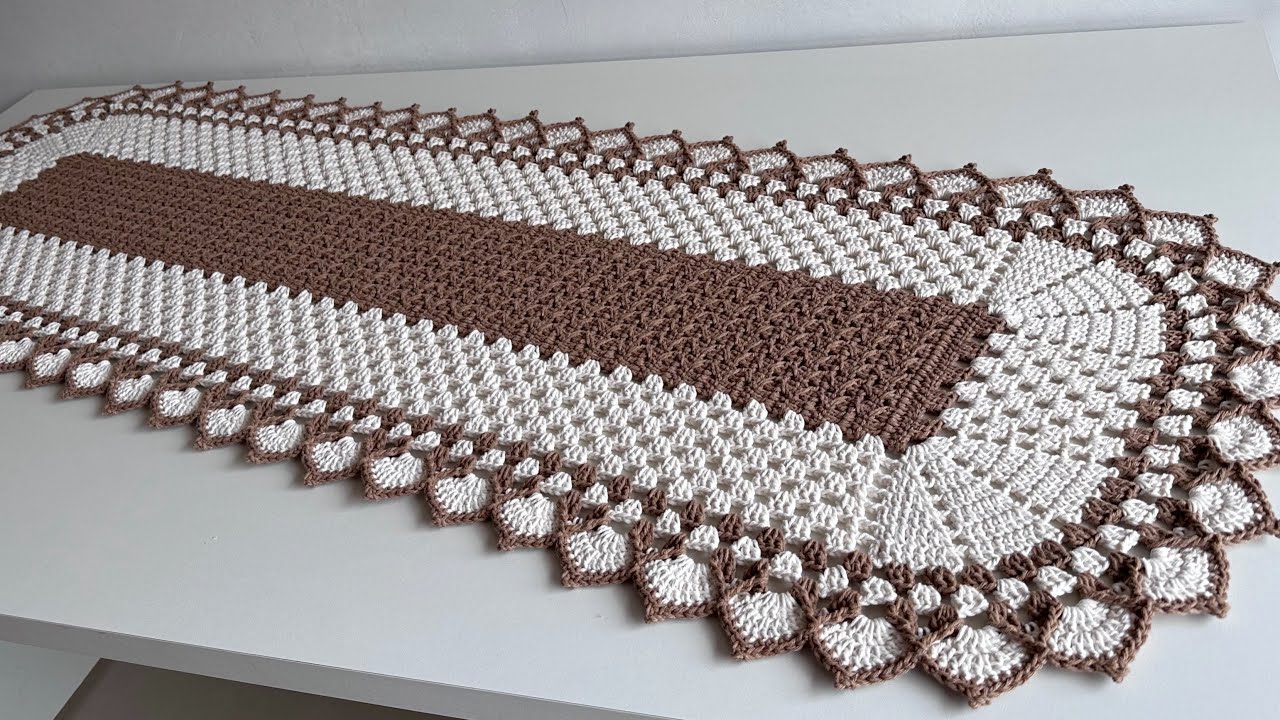 PASSADEIRA ORQUÍDEA EM CROCHÊ MUITO LINDA E FÁCIL DE FAZER 