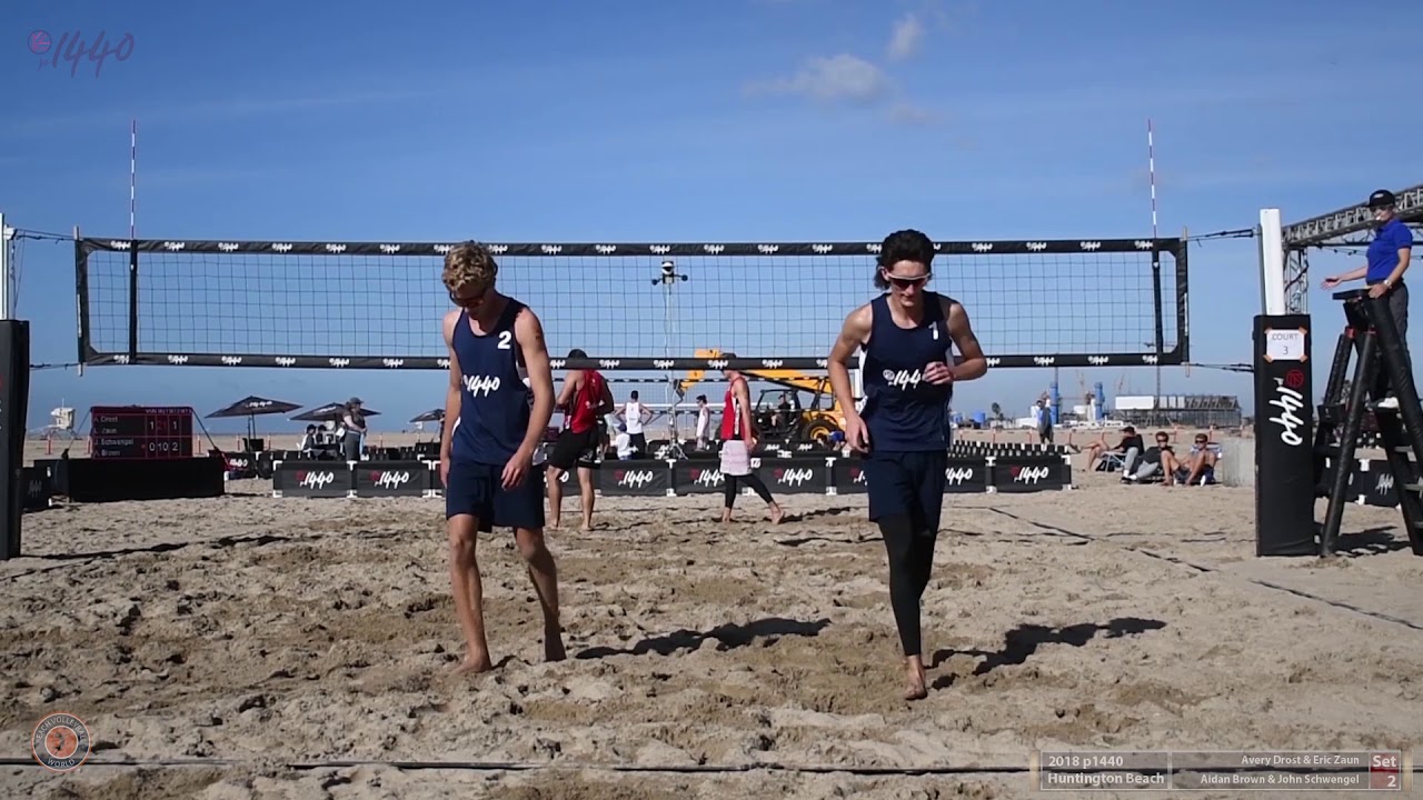2018 p1440 Huntington Beach Young Guns Drost & Zaun vs Brown & Schwengel