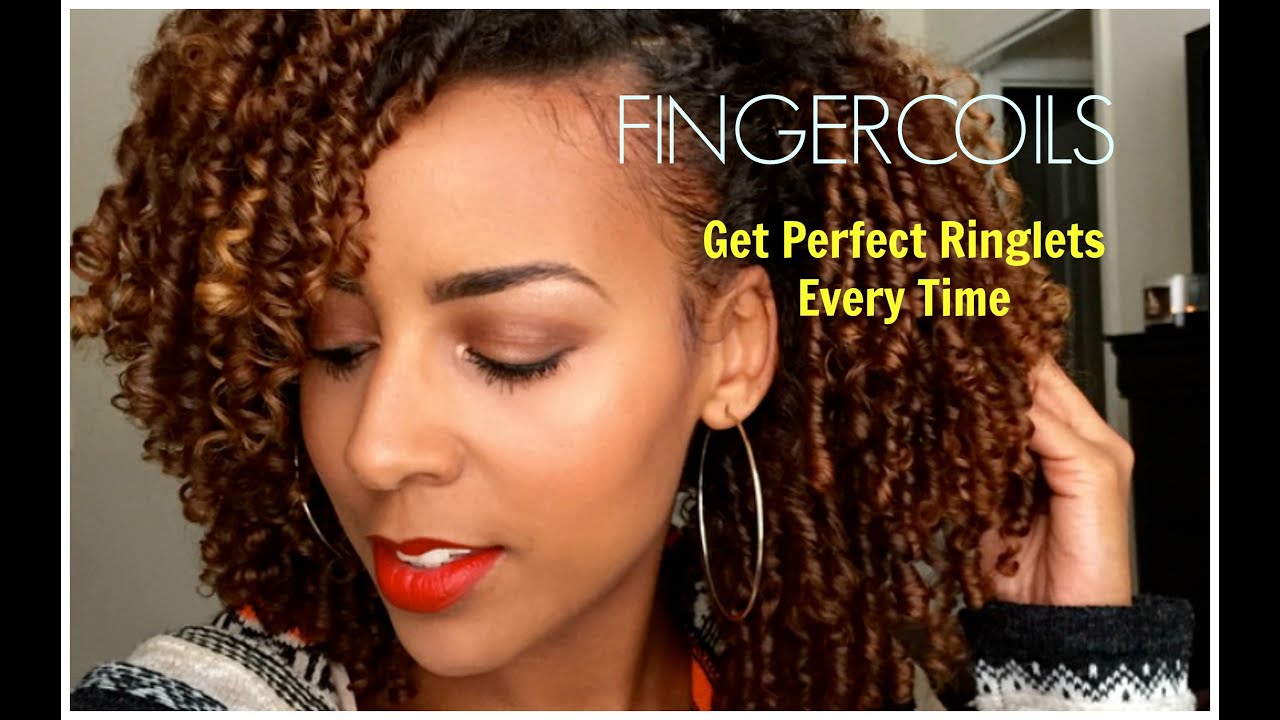 Natural Hair | Fingercoils Tutorial