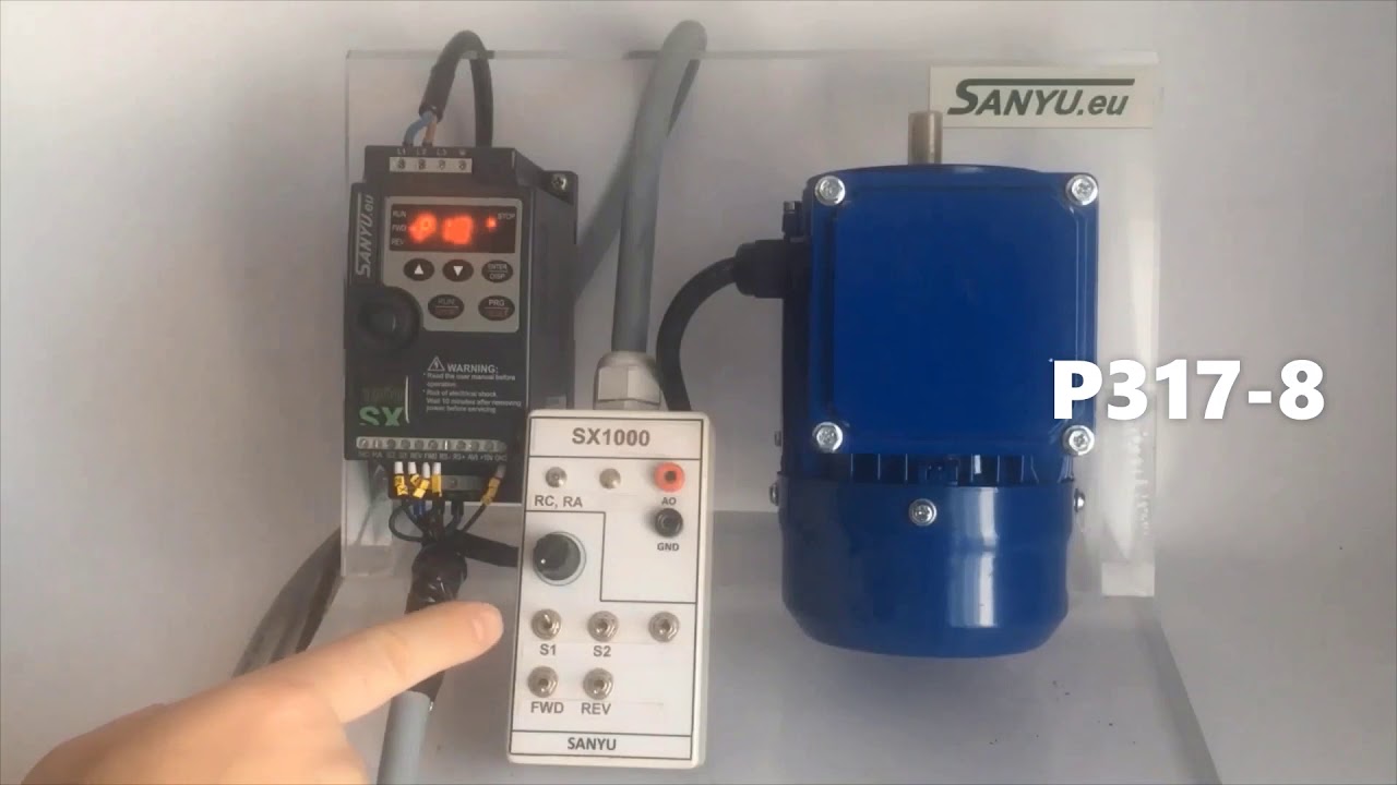 Sanyu SX1000 - sterowanie 3-przewodowe