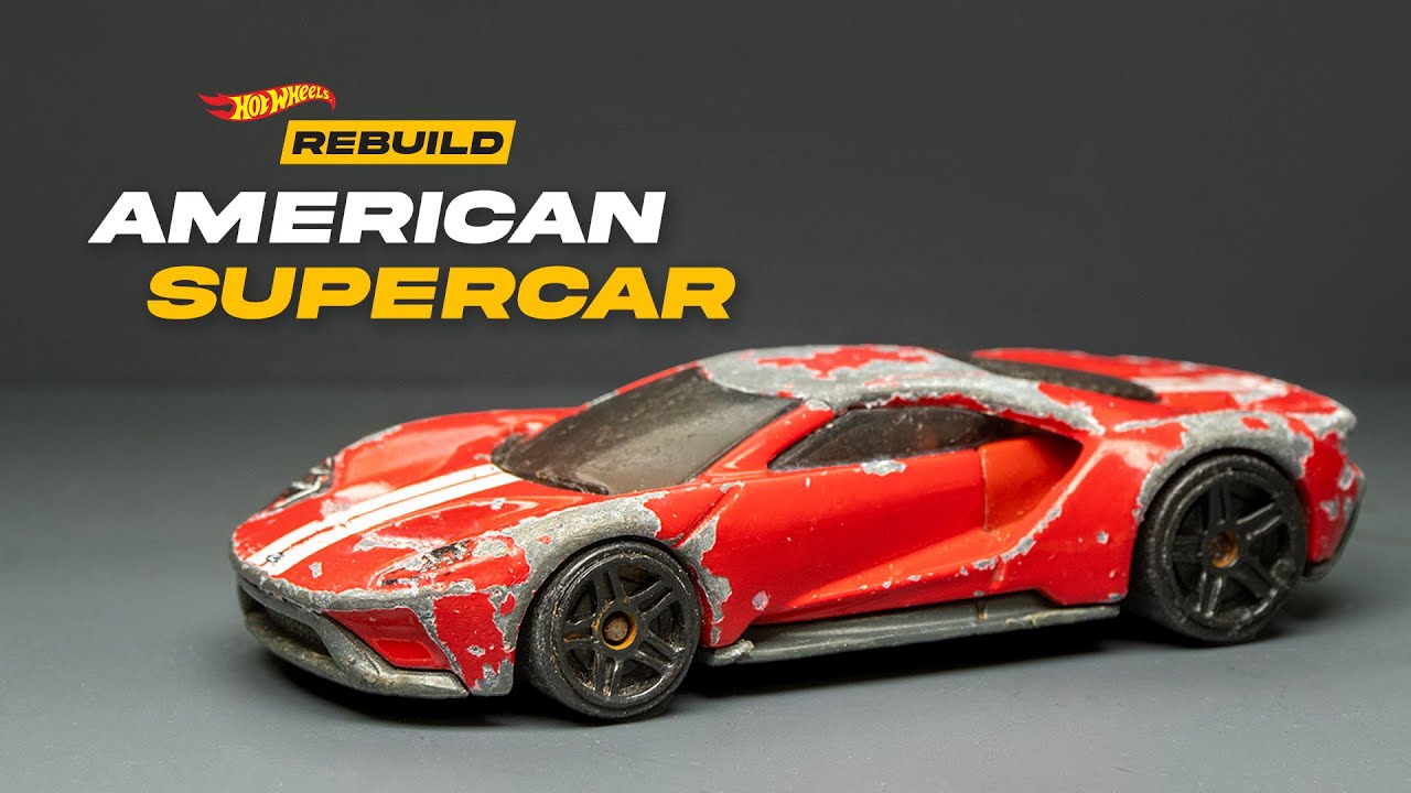 Hot Wheels Ford GT Junk Rebuild to Rule the Track