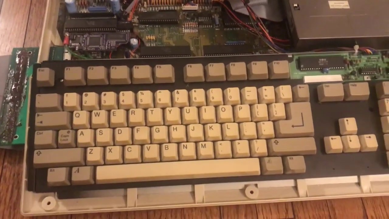 Modified and Upgraded Commodore Amiga 500 System