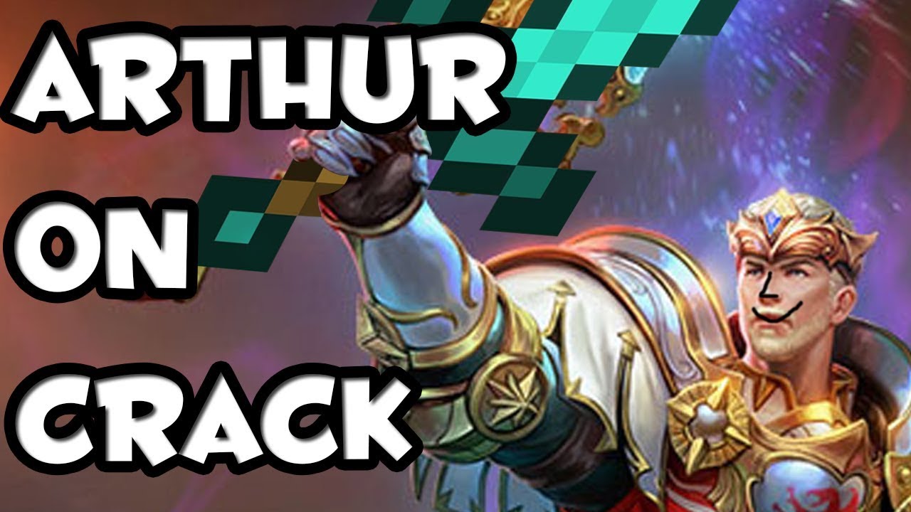Arthur on crack - smite montage